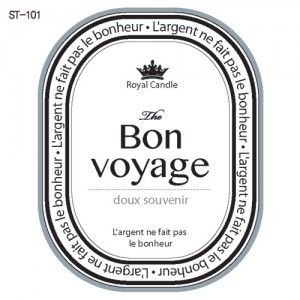 [ST-101]  Bon Voyage 유포지 은박 라인 6.3cm - 3개